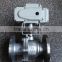 CTB series electric actuator ball valve 12v 24v 220 on/off type or proportional type cast iron/steel for water treatment