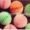 wedding party home decor paper honeycomb ball