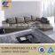 Living room leather sofa set designs/modern l-shape chesterfield leather sofa set