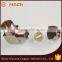 male chrome brass Compression equal Elbow