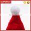 V-240 customized christmas santa claus hat polar fleece christmas ornament gift