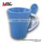 custom logo ceramic coffee mug with spoon ,ceramic tea mug