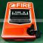 Factory Fire Alarm Pull Station DC24V Fire Alarm Glass Break Detector