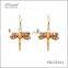 Yiwu Wholesale Jewelry Factory Fashion Ethnic Bohemian Beaded Animal Drop Earrings Dragonfly Dangle Earrings