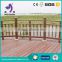 Fully recyclable Less cracking WPC wood plastic composite fence