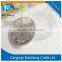 promotional gold coin with competitive price and nice quality as the transparent packaging boxes for best festival gifts for you