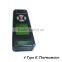 Industrial Digital LCD K Type Thermometer dual Input + Thermocouple Probe TL-TK02 with Large LCD