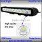 Waterproof single row 100watt led light bar 17inch 100w auto high power led headlights for j-e-ep