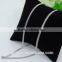4mm Stainless steel Lobster Claw Clasp Flat Snake Chain