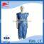 CE, ISO, and FDA Approved Disposable PP Doctors Short Sleeves Medical Hospital Gown