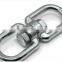 Heavy duty double loop spinning swivel..tree swing strap swivel.metal swivels for chairs