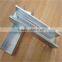 Galvanized metal channel for drywall partition