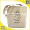 Direct Factory Whole Sell Cute printed Nature Color Cotton Canvas handbag Tote Bag