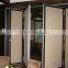 wooden soundproofing material movable sound proof partition wall with fabric