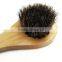 Round-head horse hair shoe brush