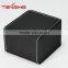 Soft PU jewlery bracelet box black watch box