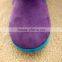 Fashionable purple flat women shoes