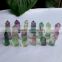 Top Quality Polished Rainbow Fluorite Crystal Points Purple&Green Fluorite Crystal Wand
