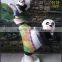 Custom Outdoor Landscape FRP Cartoon Kung Fu Panda Sculpture