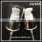 24/410 aluminum cream pump with AS full cap for lotion cosmetic packaging