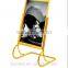 display stand outdoor billboard signs custom stainless steel titanium display stand