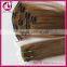 High Quality Wholesale 100% Unrprocessed Virgin hair straight Clip In Hair Extensions