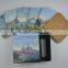 CMYK printed different design promotional waterproofing square cork wooden coaster , wood cup coaster