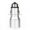 Travel Car Charger Best Metal Dual USB Port Car Charger UniversalCar, Charger 5V 3.1A