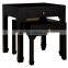 Elegant Oyster color wooden coffee table