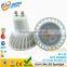 220v Lens cover 45 degree gu10 5w led spotlight