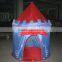 colorful castle play tent mushroom pop up tent with lovely printting