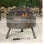 Fire pit Large cooking area bbq pit charcoal grill KY182