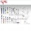 High quality standard different sizes of prefilled syringe