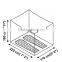 Double Mosquito Box Net Black