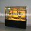 1500mm Square Glass Cake Showcase for Bakery Shop