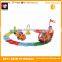 XINBIDA 3 IN 1 Magical magnet 69PCS electric railway train with magnetic toys