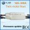 Dual motor ESC 300A for brushless twin motor boat+program box