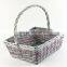 s/3 wicker basket