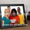 12'' digital adversting displayer vesa holes hanging on wall auto play video/photos