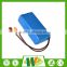 Flashlight 12v rechargeable battery pack 2500mah with PVC packing