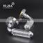 High-end Furniture hardware Bedrooms T shape crystal Door handle lock