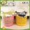 Soft Basket57 Baby Available Plastic PE Round Colourful Storage Landury Basket