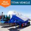 TITAN 40cbm bulk cement tanker truck dry bulk cement powder truck bulk cement transport truck for sale