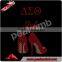beautiful high heeled shoes rhinestone heat transfer