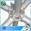 Galvanized steel scaffolding
