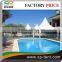 6x6m Aluminum Outdoor Swimming Pool Cover Pagoda Tent For Backyard Gala Party