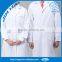 Good quality polyester/cotton white coat for hospital