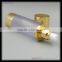 15ml 30ml 50ml 80ml 100ml 120ml Frosted Airless Spray Pump Bottle, Gold Silver Plastic Airless Cosmetmic Bottle