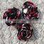 Wholesale satin rose flower manufactory satin flower girl dress patterns cheap artificial satin flowers 2016
