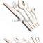 Lot Stainless steel Cutlery Western tableware suit fork dinner set dinner knife,dinner/tea spoon gourd handle C50